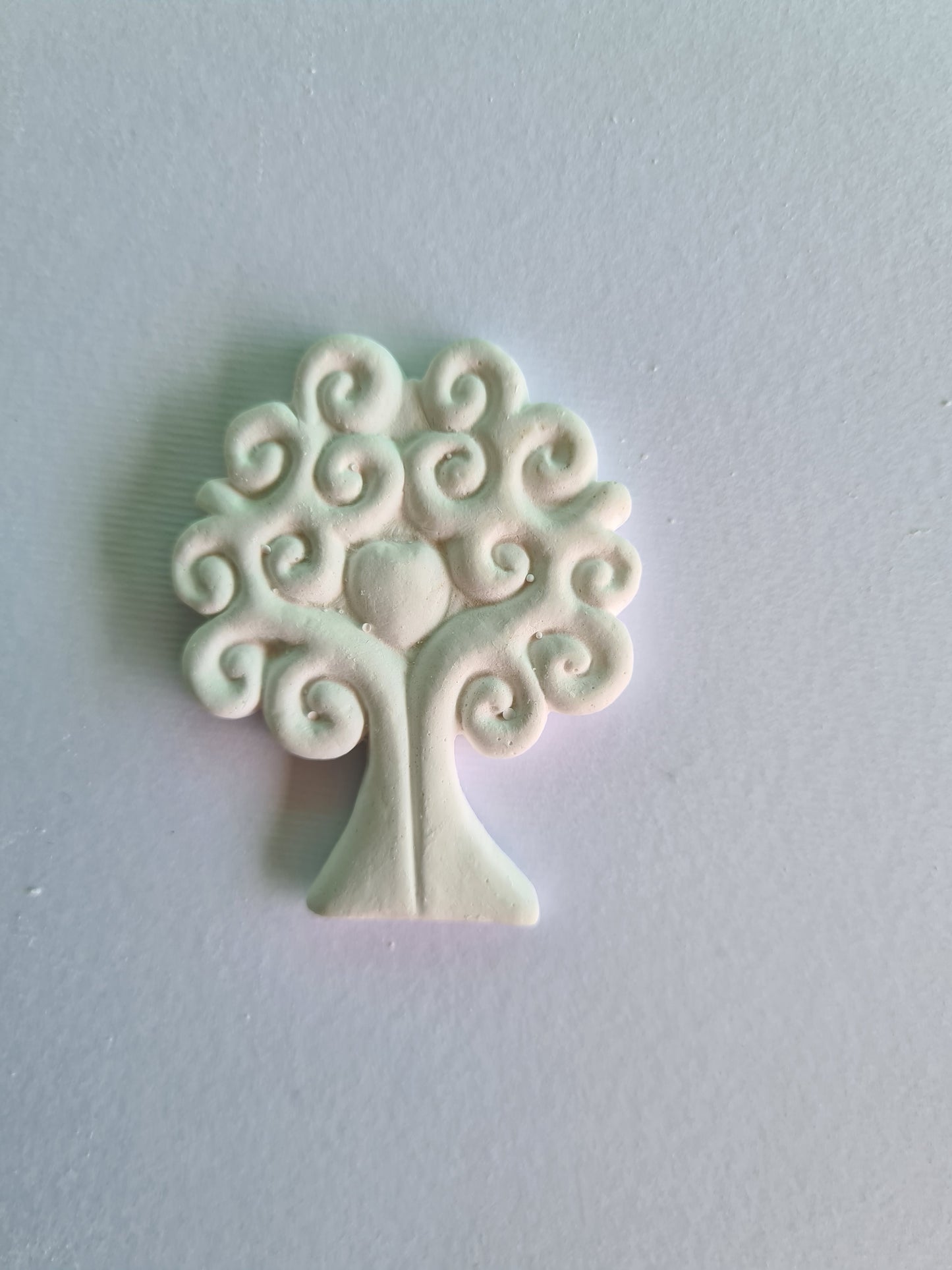 10 Gessetti profumati albero della vita con cuore,segnaposti matrimonio,comunione ,battesimo,cresima ,comunione