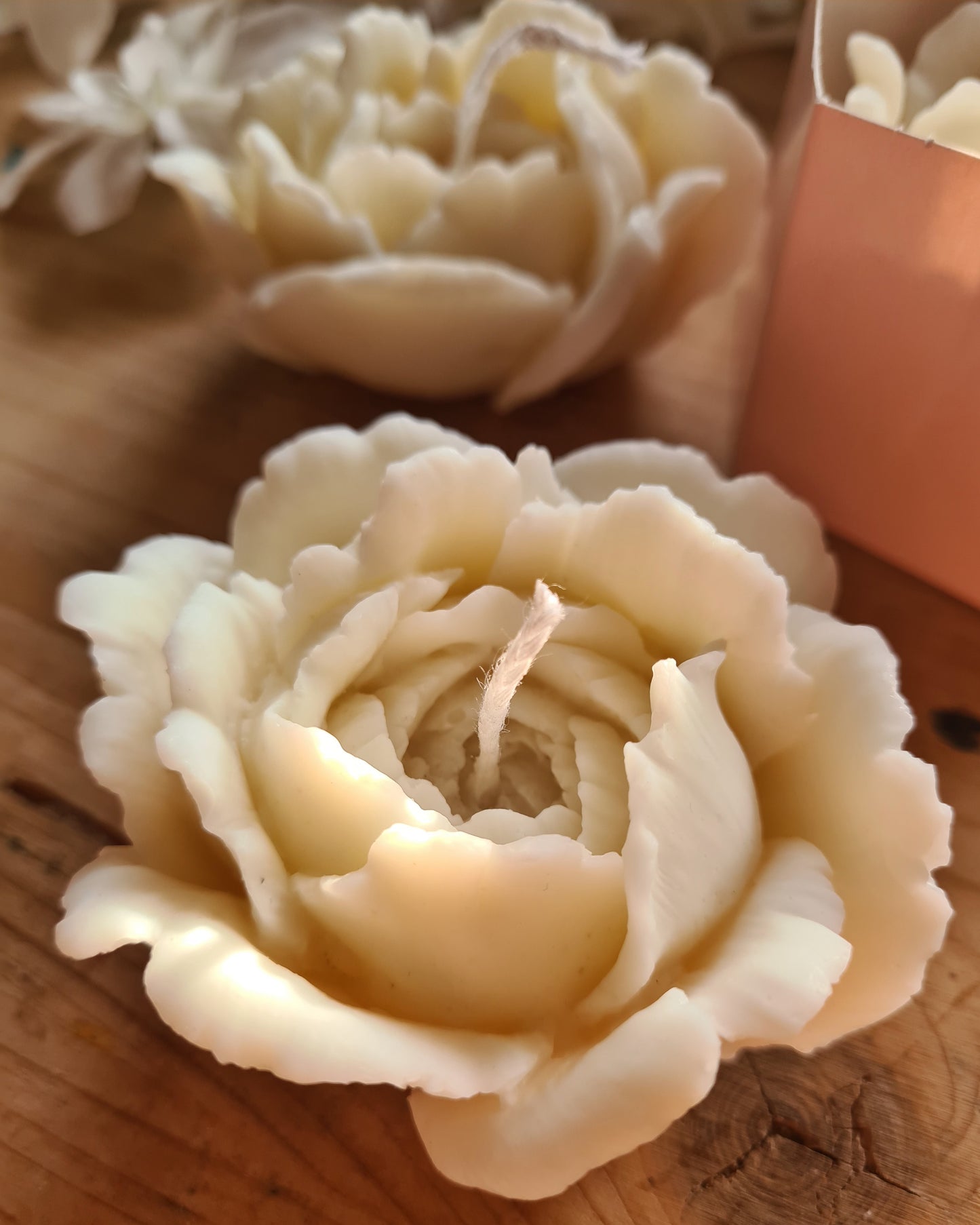 1 Bomboniera,segnaposto peonia ,segnaposti profumate in cera di soia , fiore in cera di soia ,bomboniere,segnaposti matrimonio,comunione