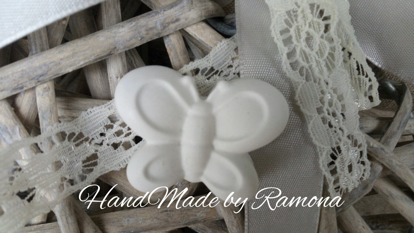 10 Gessetti profumati farfalle ,segnaposto matrimonio,battesimo,comunione