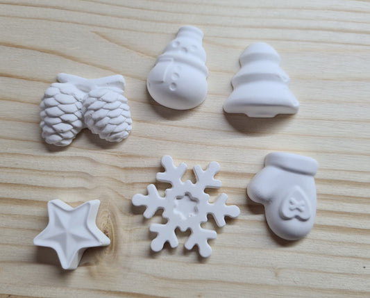 1 Segnaposto/segnalibro natale , pensiero Natale,regalo natale ,gessetto natalizio