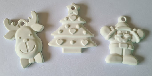 1 Segnaposto/segnalibro natale , pensiero Natale,regalo natale ,gessetto natalizio (Copia)