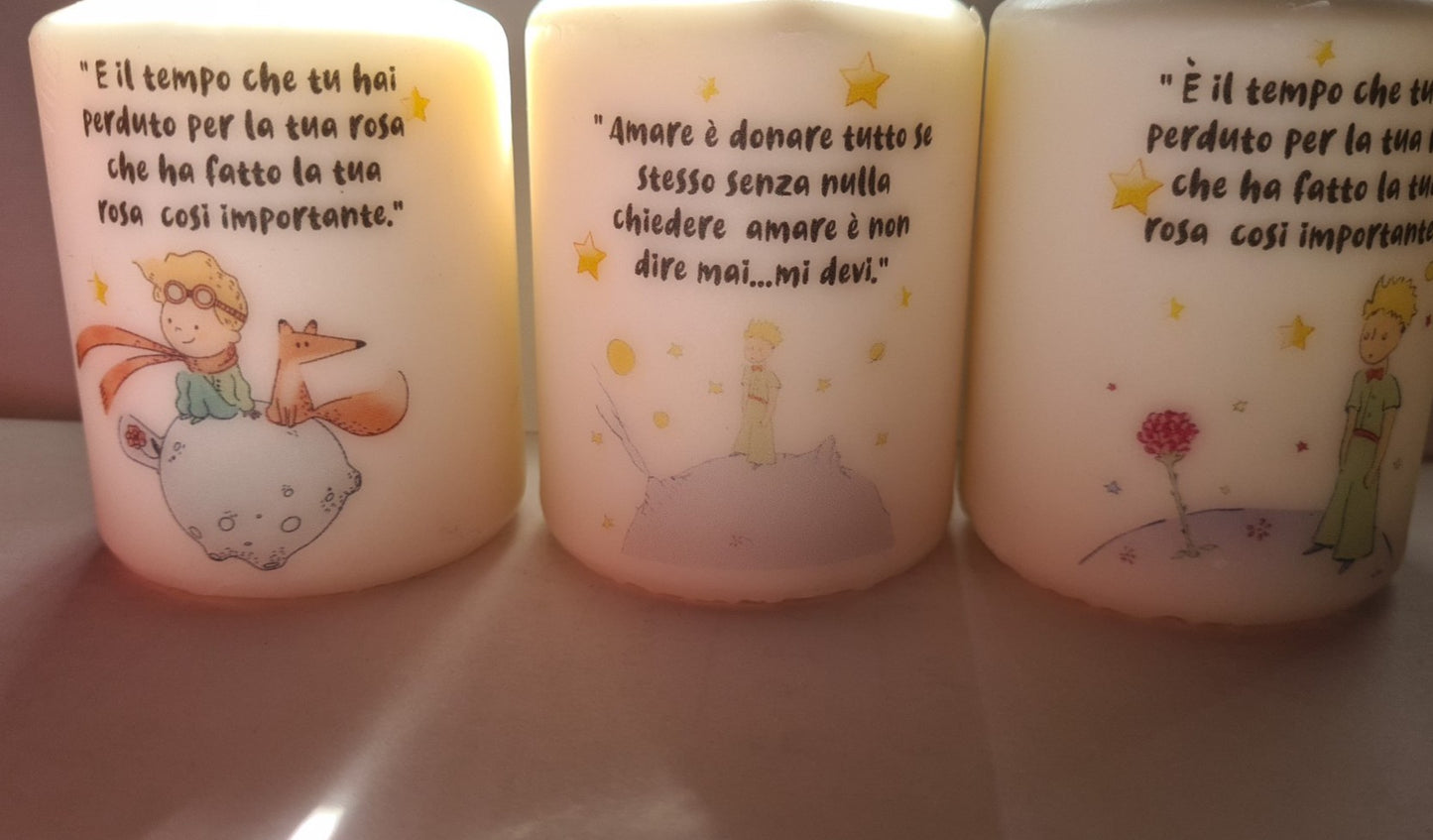 1 Candela personalizzata Prima Comunione bimba ,bomboniera ,compleanno ,comunione