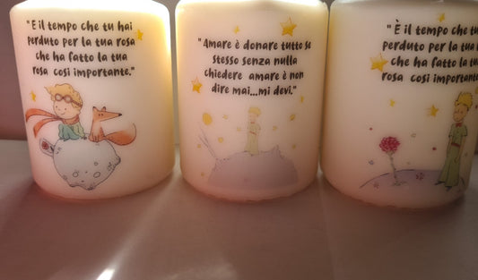 1 Candela personalizzata Prima Comunione bimba ,bomboniera ,compleanno ,comunione