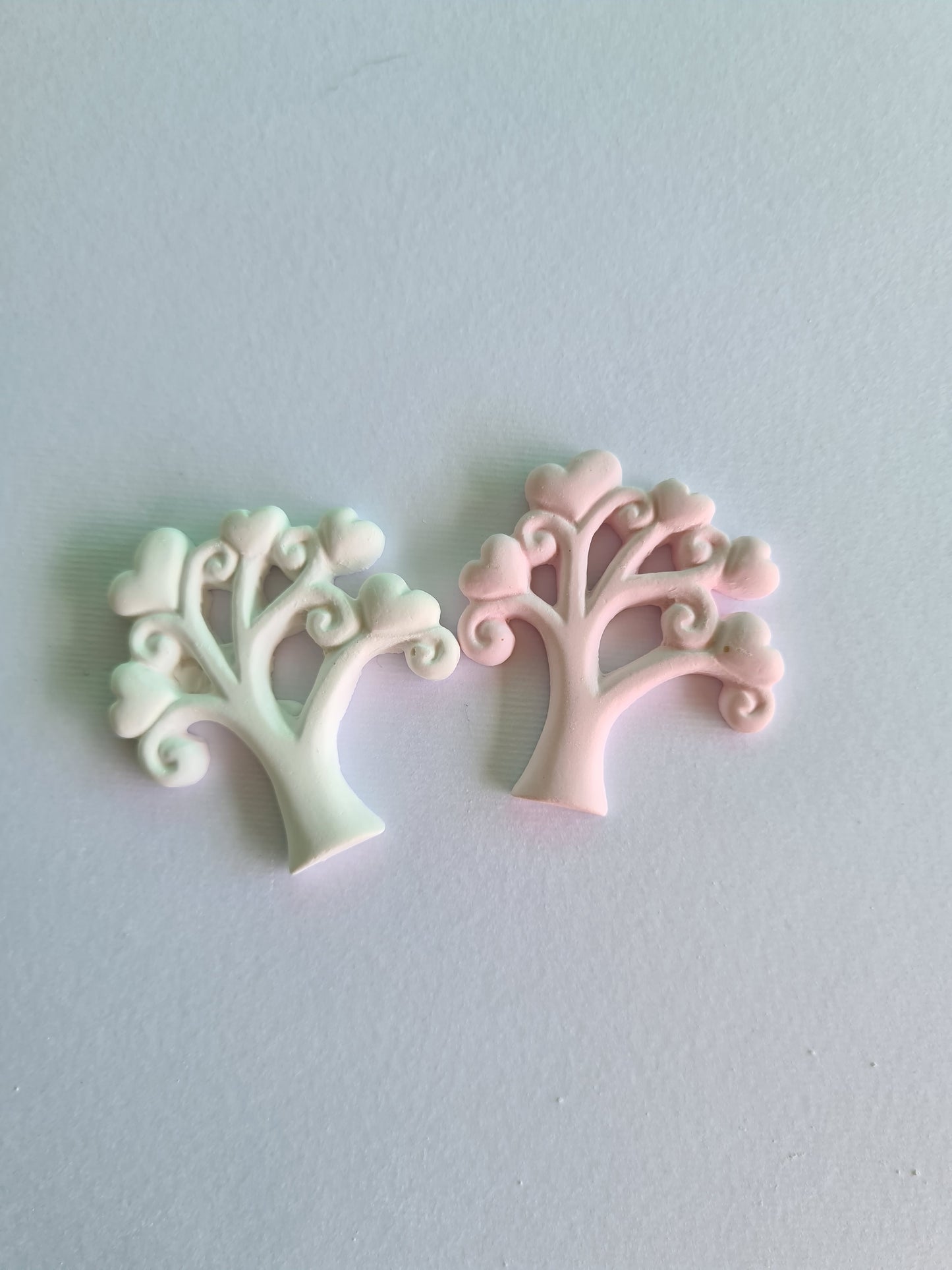 10 Gessetti profumati albero della vita con cuori,segnaposti matrimonio,comunione ,battesimo,cresima