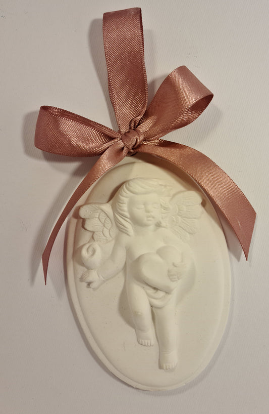 10 Gessetti profumati  angelo  battesimo, comunione,segnaposto comunione,cresima,nascita