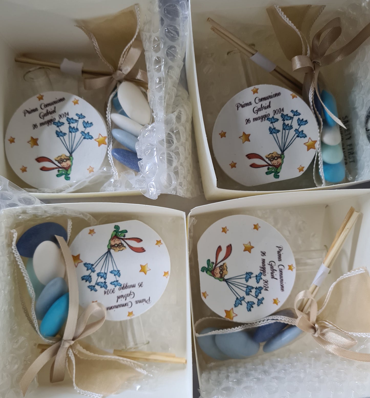 1 Profumatore d'ambiente Piccolo principe,personalizzabile 6x6,5x3 cm