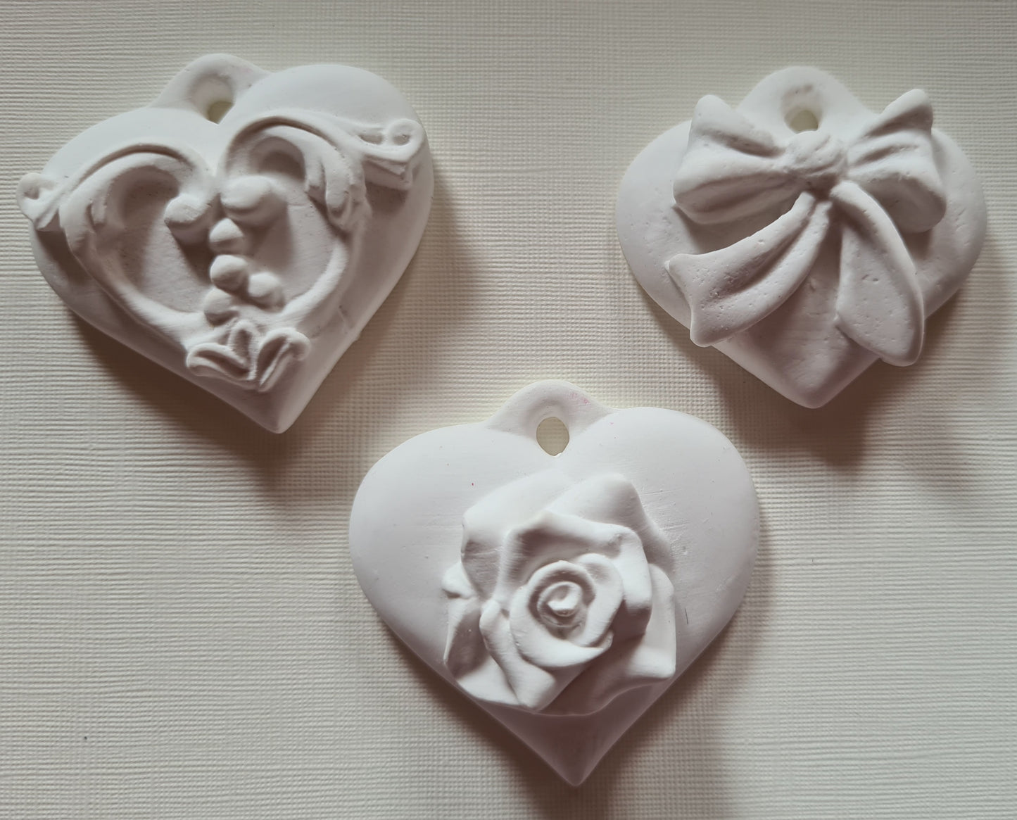 10 Gessetti  profumati cuore , cuori segnaposto matrimonio,comunione,cresima,battesimo