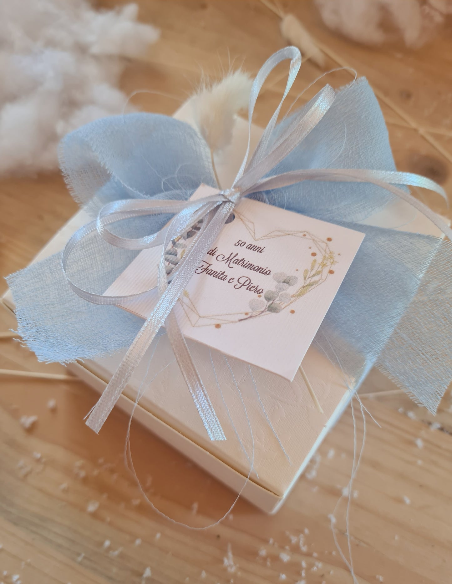 1 Candela segnaposto,bomboniera cera di soia,profumata,personalizzabile