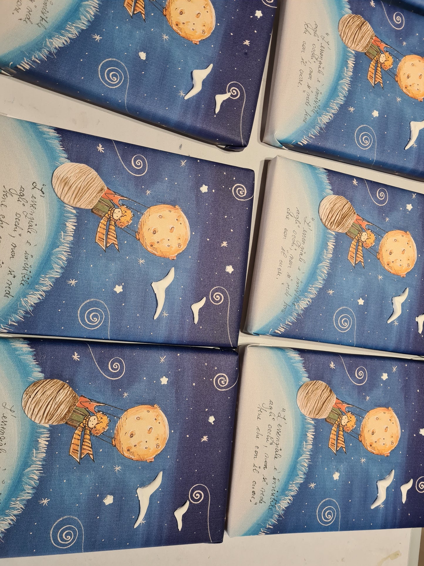 1 Quadretto  stampa su tela Piccolo Principe