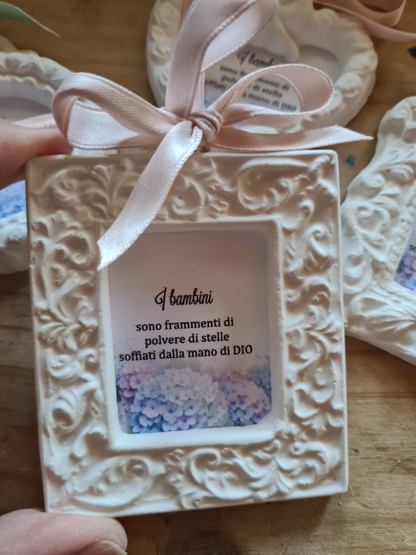 10 Cornici ,forme miste, frase personalizzata ,segnaposto ,bomboniera matrimonio,comunione,cresima,compleanno,nascita,battesimo