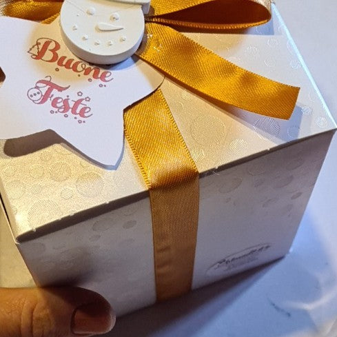 1 Pallina 8 cm plastica, personalizzata con nome bimbo/ bimba