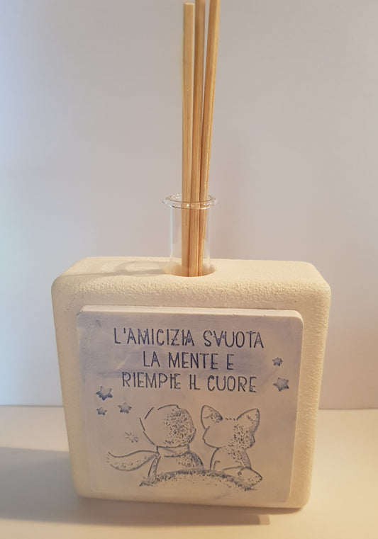 1 Profumatore d'ambiente Piccolo principe,personalizzabile 9x8 ,5x3 cm