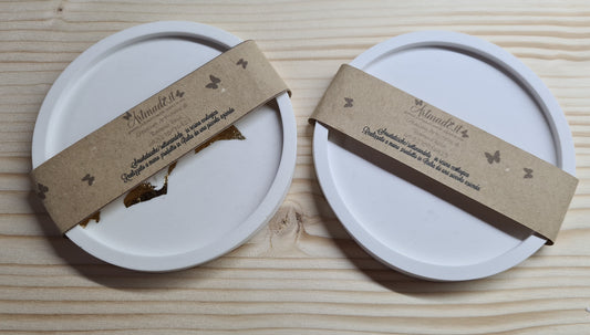 1 svuotasche  rotondo con foglio d'oro,regalo,bomboniera