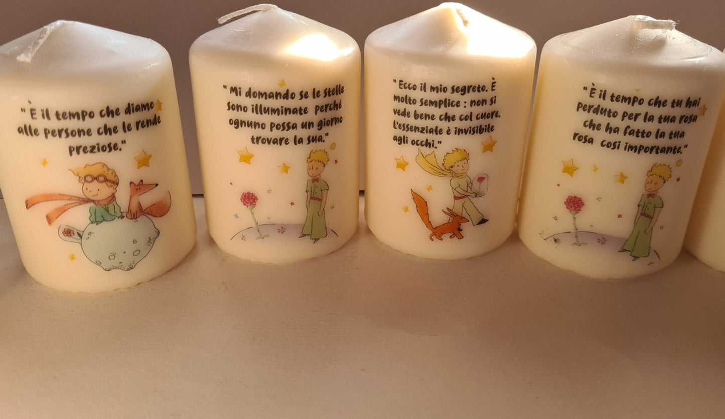 1 Candela personalizzata Prima Comunione bimba ,bomboniera ,compleanno ,comunione