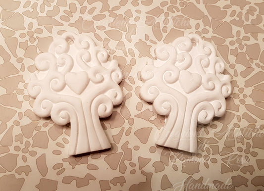 10 Gessetti profumati albero della vita con cuore,segnaposti matrimonio,comunione ,battesimo,cresima