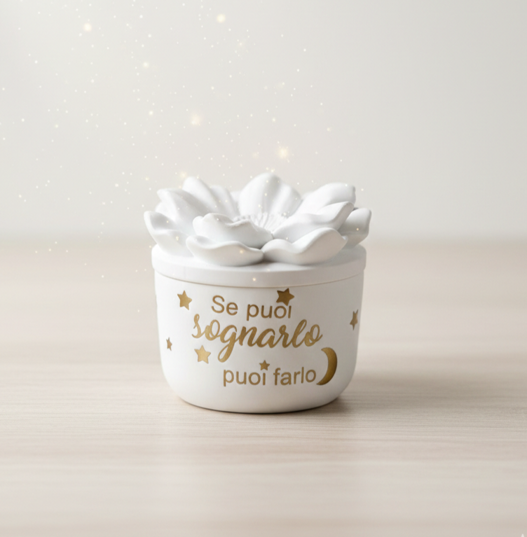 1 Bomboniera/ contenitore  /4x7,5 cm  candela di soia  per  cresima, prima comunione ,matrimonio,battesimo