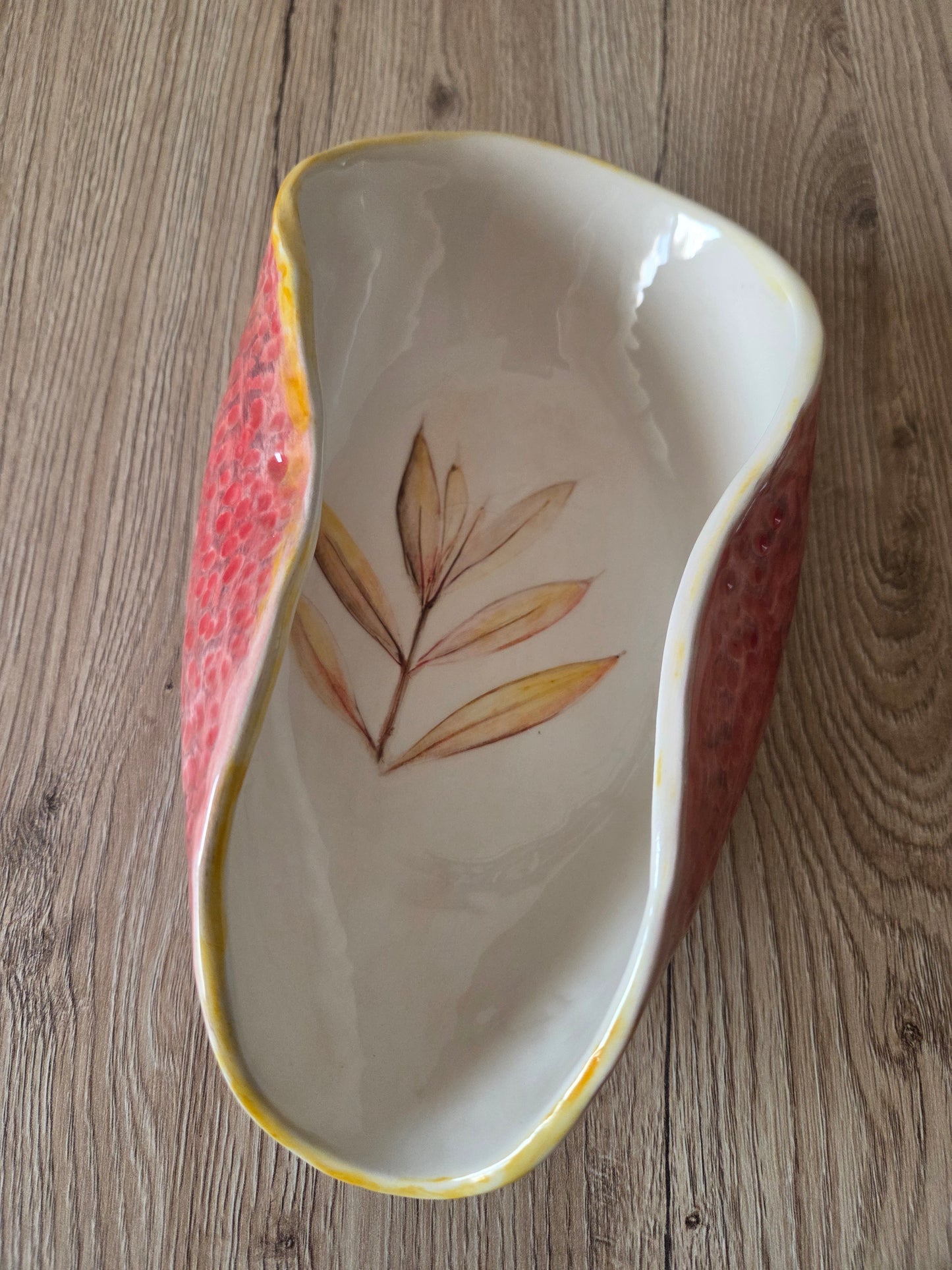 Svuotatasche,portafrutta secca,vaso ceramica,ciotola blu