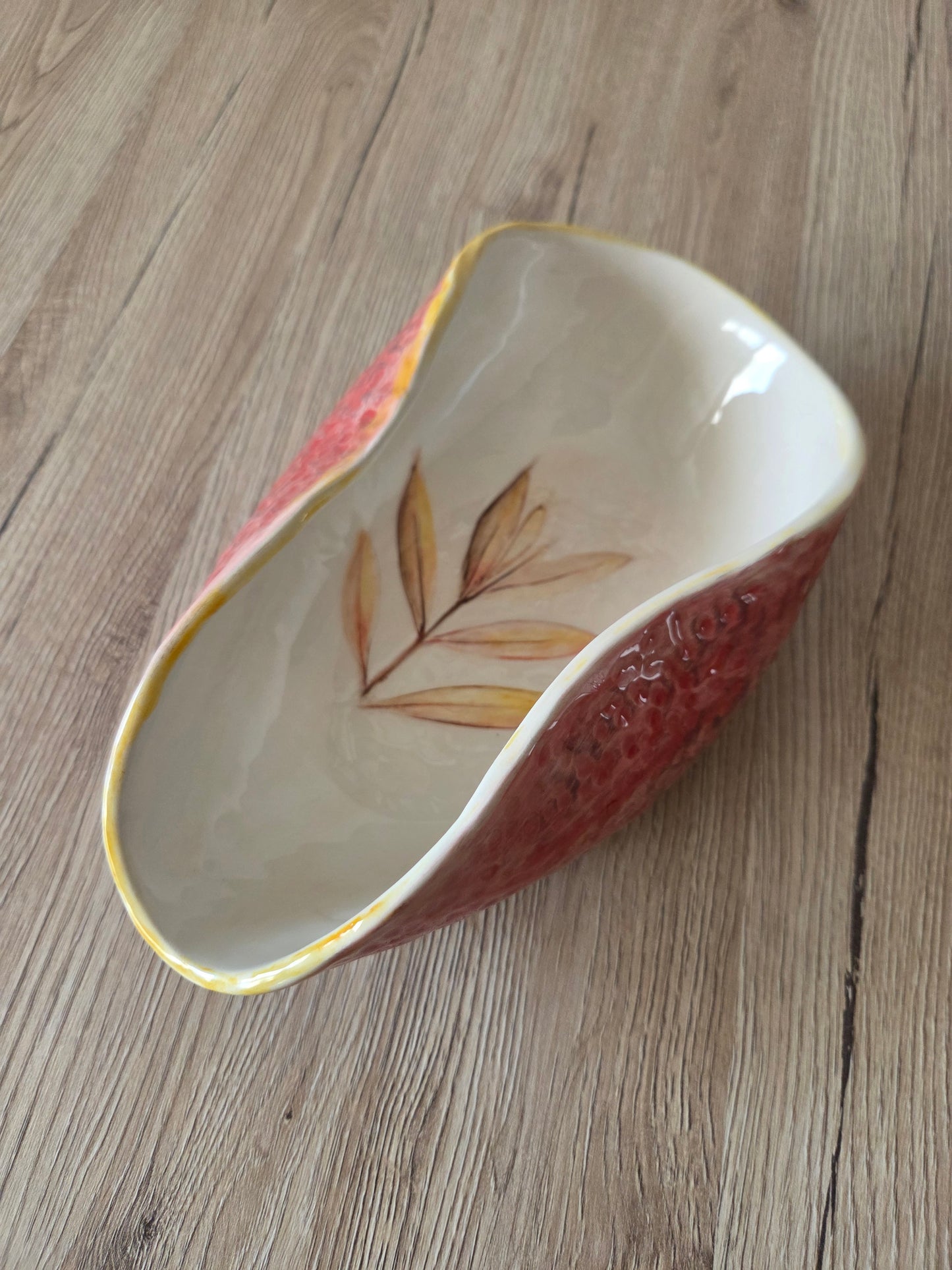 Svuotatasche,portafrutta secca,vaso ceramica,ciotola blu