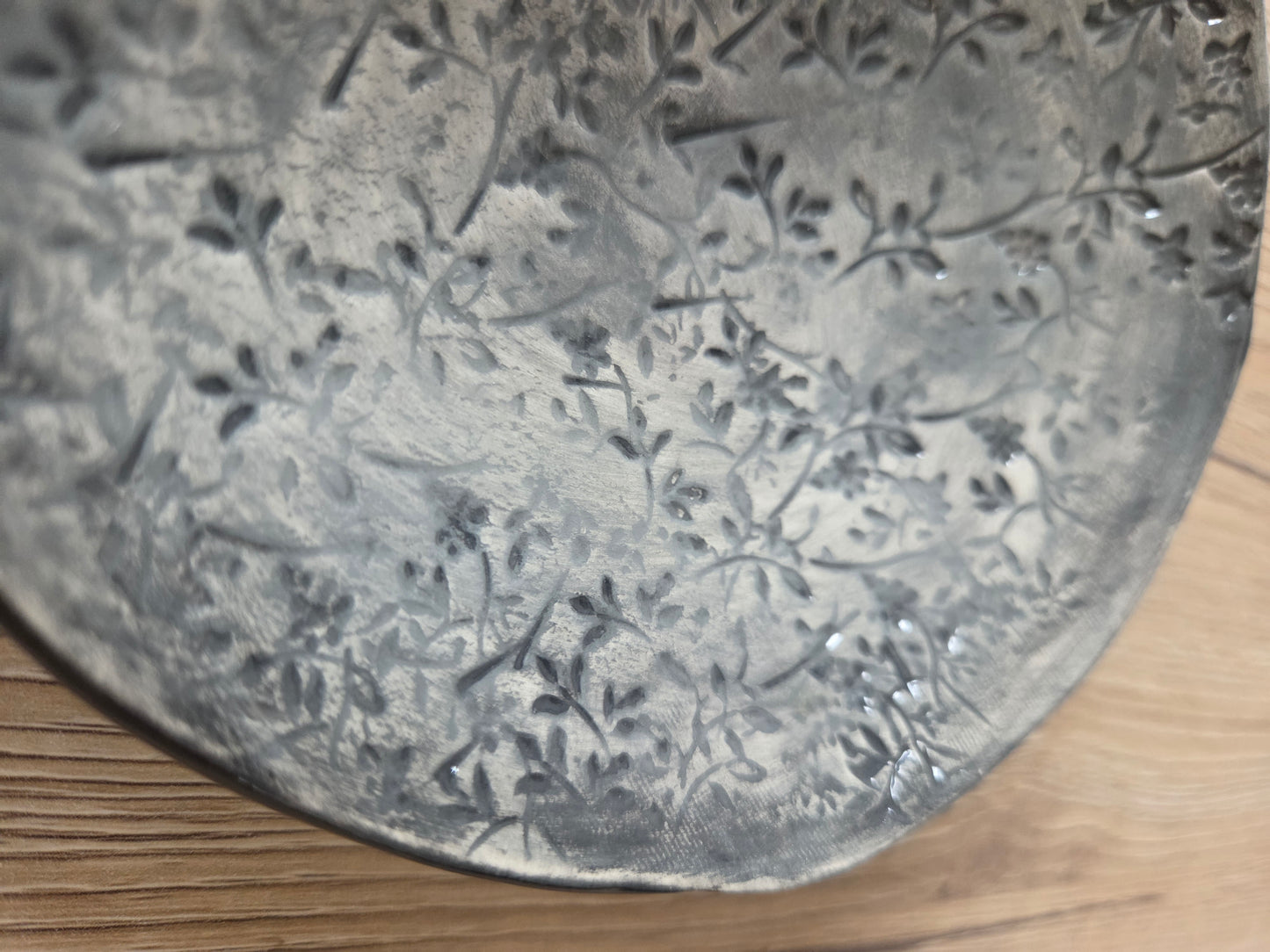 Piatto in ceramica fatto a mano , bomboniera, regalo natale svuotatasche ,portagioie