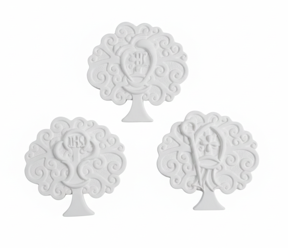 10 Gessetti profumati  ,albero cresima ,albero comunione, cuore angelo ,albero  famiglia,segnaposti matrimonio,comunione,cresima,battesimo