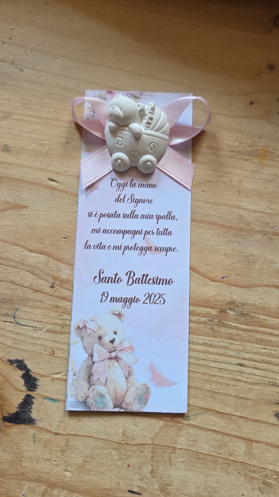 Inserzione riservata battesimo vittoria