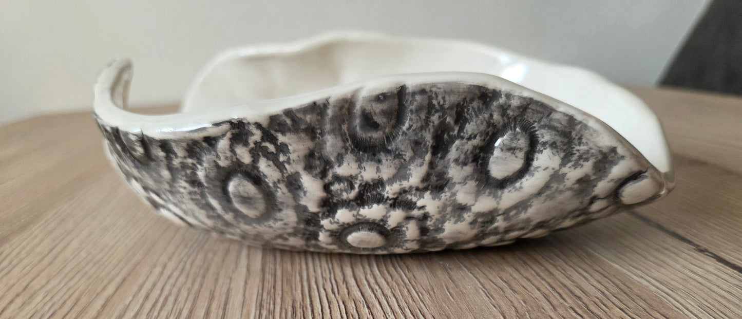 Svuotatasche,portafrutta secca,vaso ceramica,ciotola blu